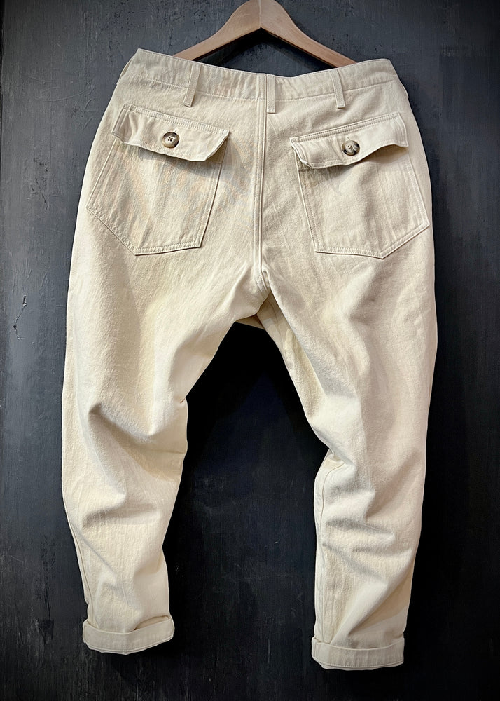 B•RTH 4 POCKET SLOUCH PANT (LOOSE)  - DEAD STOCK NATURAL