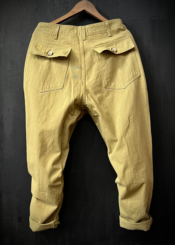 B•RTH 4 POCKET SLOUCH PANT (LOOSE) - DEAD STOCK KHAKI WHEAT