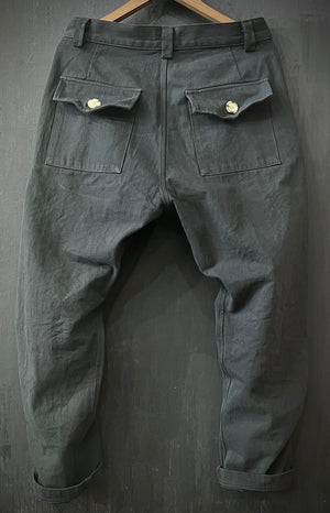 B•RTH TRAVEL CHINO PANT (ORIGINAL SLOUCH) - DEAD STOCK NAVY