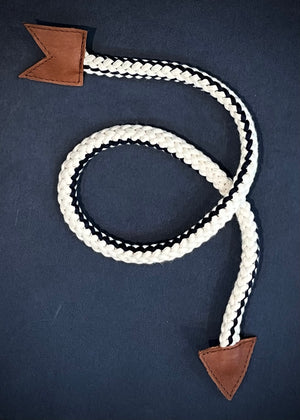 RTH ROPE ARROW CINCHER - NATURAL W/COGNAC