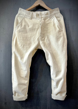 (*)B•RTH CHINO PANT(CLASSIC) - DEAD STOCK NATURAL