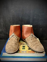 RTH UPSIDE DOWN COWBOY SPATS - COGNAC