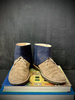RTH UPSIDE DOWN COWBOY SPATS - NAVY