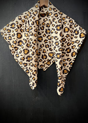 RTH BIG MAGIC KERCHIEF - TAN LEOPARD