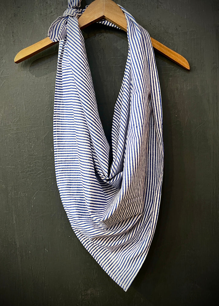 RTH BIG MAGIC KERCHIEF - BLUE/WHITE STRIPE