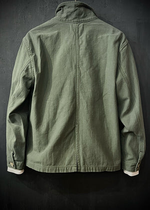 (*)B•RTH WORK SHIRT JACKET - DEAD STOCK OLIVE