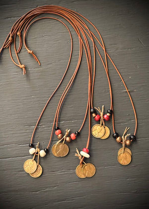 RTH OOAK “my two cents” Necklace - cause thats what friends are for (groupG)