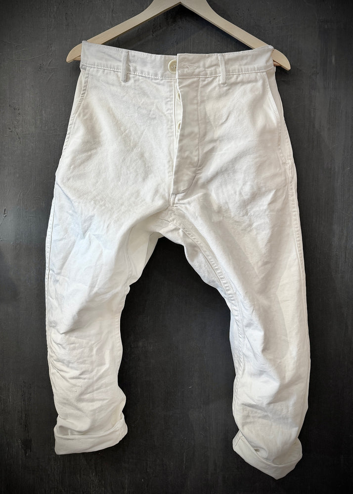 RTH LTD STUDIO PANT - CANVAS - WHITE