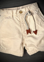 RTH ROPE ARROW CINCHER - NATURAL & NAVY W/COGNAC