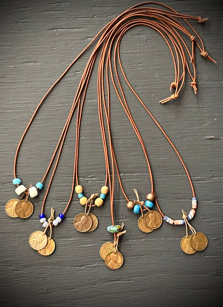 RTH OOAK “my two cents” Necklace -  cause thats what friends are for (groupE)