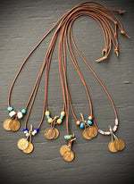 RTH OOAK “my two cents” Necklace -  cause thats what friends are for (groupE)