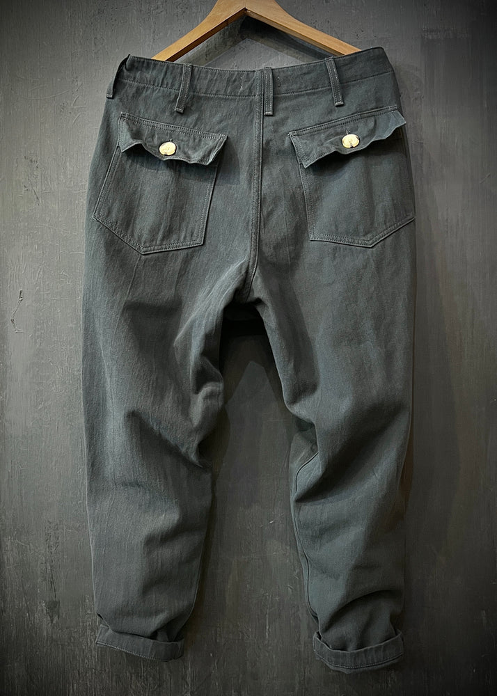 (*)B•RTH 4 POCKET SLOUCH PANT (LOOSE) - DEAD STOCK NAVY