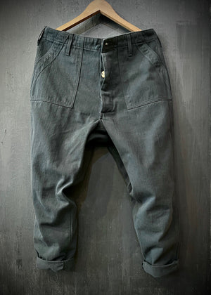 (*)B•RTH 4 POCKET SLOUCH PANT (LOOSE) - DEAD STOCK NAVY