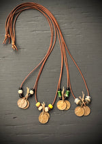 RTH OOAK “my two cents” Necklace - cause thats what friends are for (groupH)