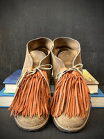 RTH (ooak) SHOE KILTIES PLAIN - COGNAC LEATHER