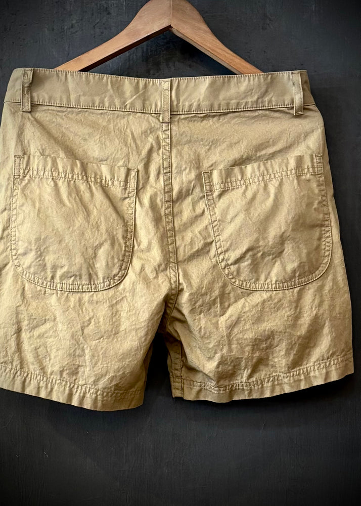 RTH CLASSIC CHINO SHORT - LT COTTON POPLIN - BRIT KHAKI