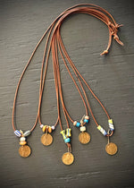 RTH OOAK “penny for you thoughts” Necklace - because what they are thinking matters (groupD)