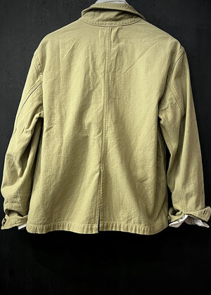 B•RTH WORK SHIRT JACKET- DEAD STOCK KHAKI