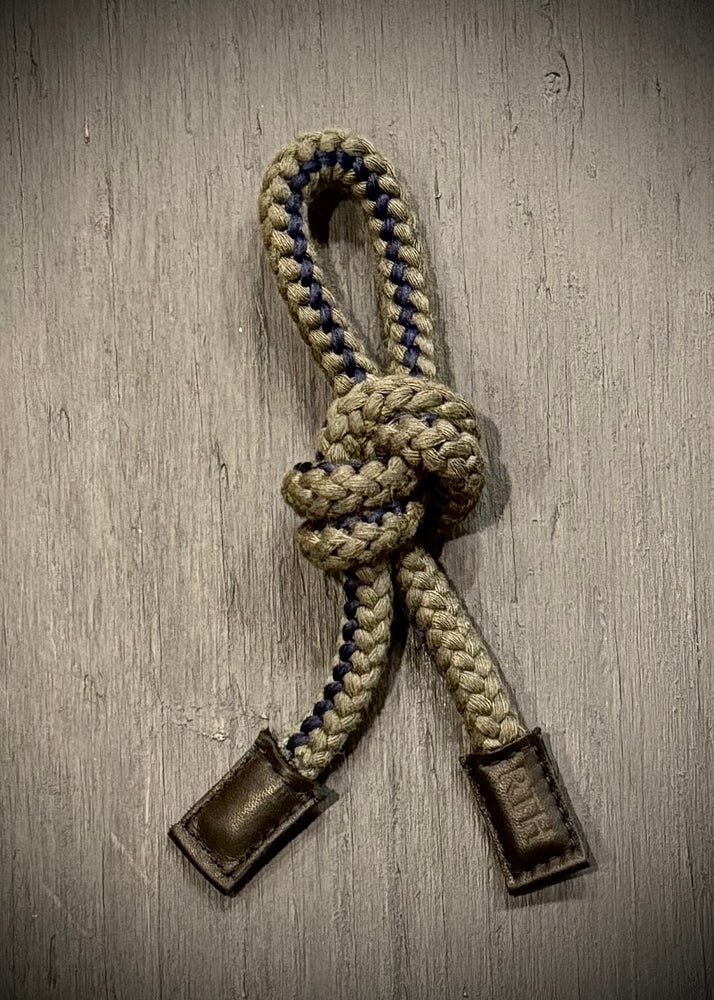 RTH ROPE TIPSY CINCHER - OLIVE & NAVY W/BLACK