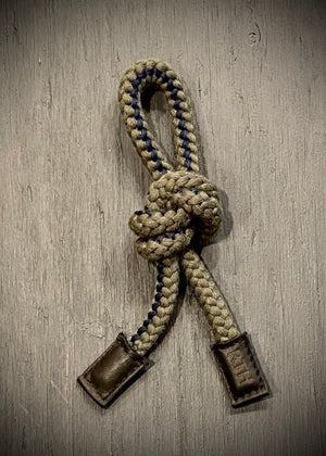 RTH ROPE TIPSY CINCHER - OLIVE & NAVY W/BLACK