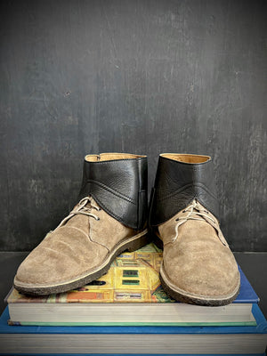 RTH UPSIDE DOWN COWBOY SPATS - BLACK