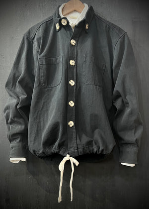 B•RTH WALKING DRAWSTRING SHIRT - DEAD STOCK NAVY