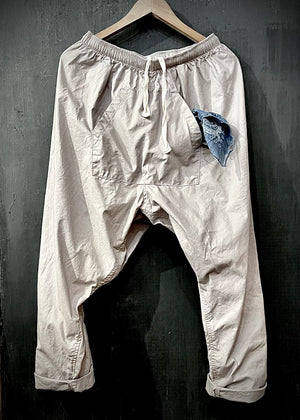 RTH FRONT POCKET PANT - COTTON SUMMER TWILL - MUSHROOM GREY