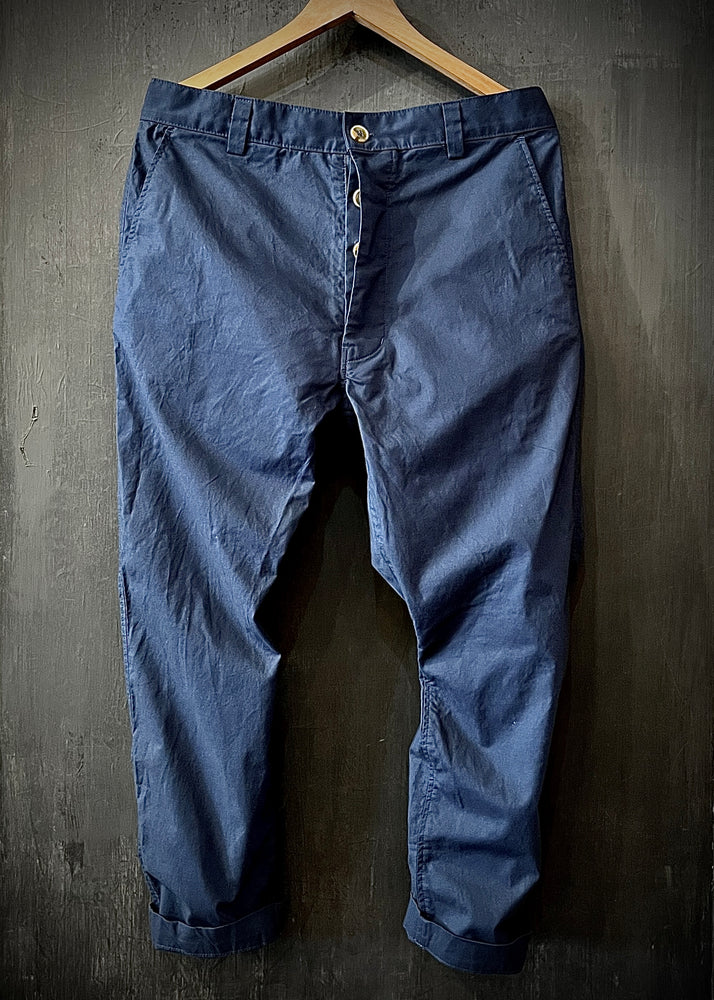 RTH TRAVEL CHINO PANT - CADET BLUE- LT WEIGHT COTTON TWILL
