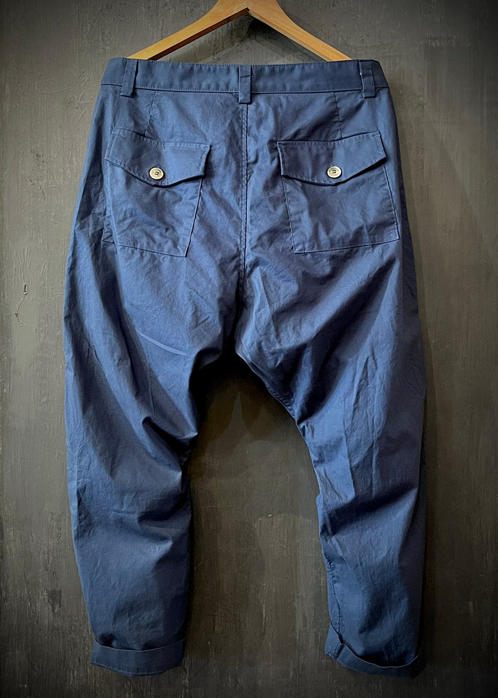 RTH TRAVEL CHINO PANT - CADET BLUE- LT WEIGHT COTTON TWILL