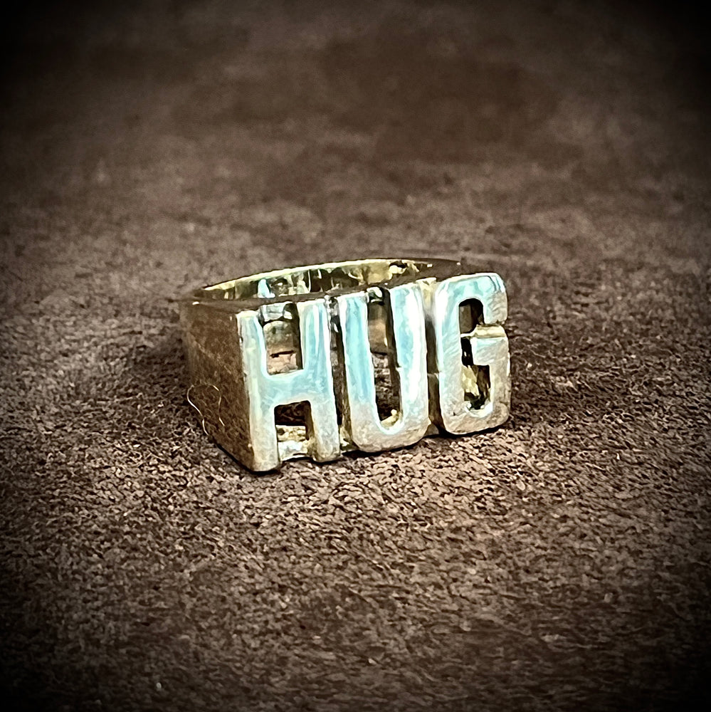 RTH BRASS RING - "HUG"