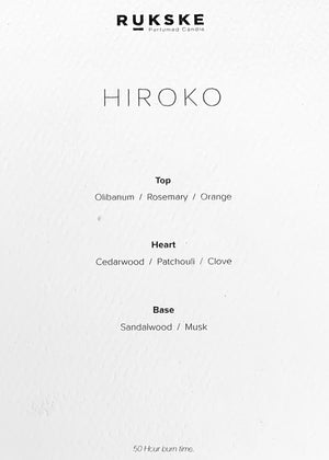 RUKSKE CANDLE - HIROKO