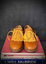 RTH (ooak) SHOE KILTIES #17 - natural - confetti beads